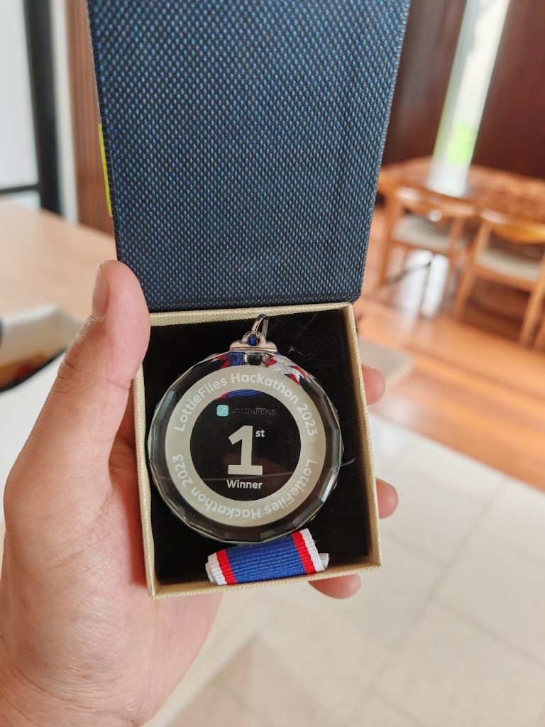 1st Place — LottieFiles Hackathon